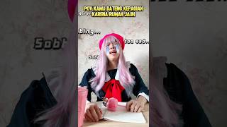 KAMU PUNYA RUMAH JAUH DARI SEKOLAH shorts pov [upl. by Aynotel]