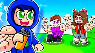 I Pretended to be a NOOB in MUSCLE LEGENDS ROBLOX Then became STRONGEST 😱 [upl. by Lemrahc]