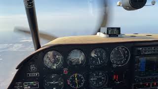 Bellanca Super Viking Cockpit in Flight [upl. by Aivatan]