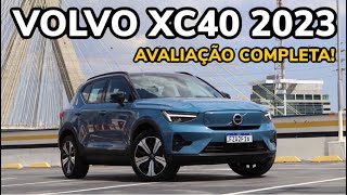 Novo Volvo XC40 2023 Custa Menos que o Jeep Compass e roda 400 KM com 65 Reais [upl. by Nosnarb]