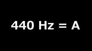 440 HzA 基準周波数 チューニング用音源  440 HzAPitch Standard Tone For Instrument Tuning [upl. by Gerti12]