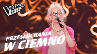 Małgorzata Siemieniec  „Co się dzieje oszaleję”  Przesłuchania w ciemno  The Voice Senior 5 [upl. by Annmaria]