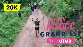 Trail Alsace Grand Est by UTMB  34 km  Trail Des Pelerins [upl. by Giraud]