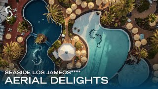 Aerial Delights Seaside Los Jameos Drone Footage in Lanzarote [upl. by Loux]