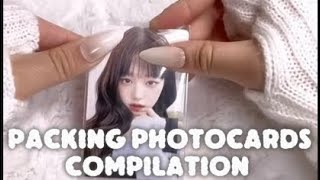 💿Packing kpop photocards TikTok compilation 1✨ [upl. by King]