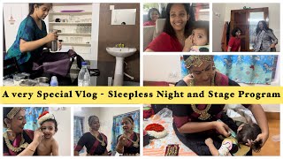 First Performance after Delivery  Home Vlog  Sleepless Night  Sowbhagya Venkitesh  Sudhapoo [upl. by Mighell]