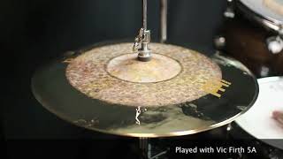 Meinl 15quot Byzance Extra Dry Dual Hi Hats [upl. by Ruhtracam]