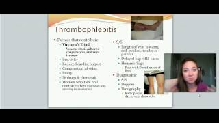 Peripheral Blood Vessel disorders  Thrombophlebitis [upl. by Tami]