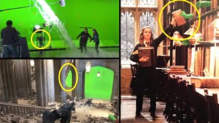 20 VideoAusschnitte hinter den Kulissen bei den Harry PotterDreharbeiten [upl. by Sylera836]