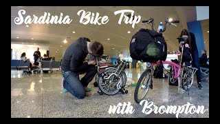 Sardinia Brompton Folding Bike Trip  Sardinien Brompton Faltrad Trip [upl. by Arlana864]