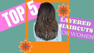 5 Layered Haircuts For Women  The Best of the Best for Beautiful Hair shorts hairstyle trend [upl. by Akceber]