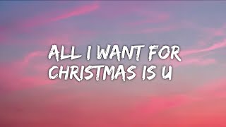 All CareyI want for Christmas is you  Mariah Lyrics [upl. by Pardo]