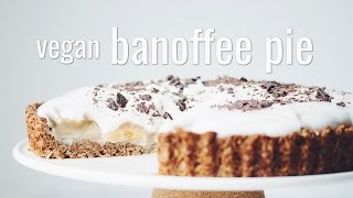 vegan banoffee pie  hot for food [upl. by Abel]