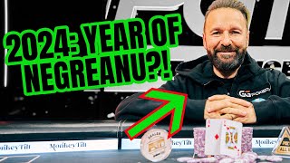 Daniel Negreanu Strikes First amp Wins First High Roller Tournament of 2024 [upl. by Vez]