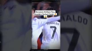 Benzemas Brilliant Pass shorts ronaldo benzema [upl. by Grania]