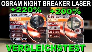 Osram Night Breaker Laser NEXT GEN 220 200 TESTBERICHT Vergleich MOGELPACKUNG oder MEHR LICHT [upl. by Ailad]