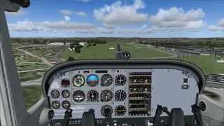 1080p FS2004 Maximum settings non edited  Cessna 172 [upl. by Elokkin]