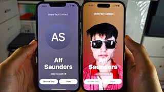 How To Share Contacts from iPhone to iPhone iOS 17 [upl. by Cort682]