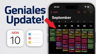 Apple Kalender amp Erinnerungen ENDLICH gut iOS 18 [upl. by Haneen]