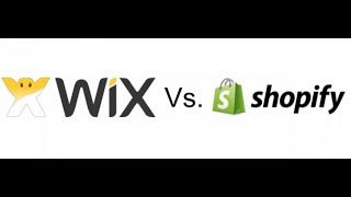 Shopify vs Wix  For an eCommerce Store Website Which One is Better in 2018 [upl. by Matthei]