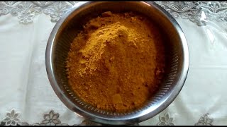 sambar podi in tamil  sambar powder  how to make sambar podi in tamil  சாம்பார் பொடி [upl. by Tnaryb]