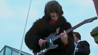 Dont Let Me Down  Georges Isolated Guitar  The Beatles  Rooftop Concert [upl. by Lynnworth525]