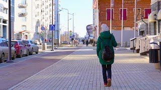 Walking in Ekaterinburg Russia 4K Spring 2023 March [upl. by Annel]