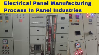 Power Distribution Panel Manufacturing Process In Panel Factory [upl. by Yenffad]