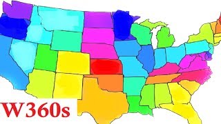 TOP 10 Largest States In The United States [upl. by Yramliw]