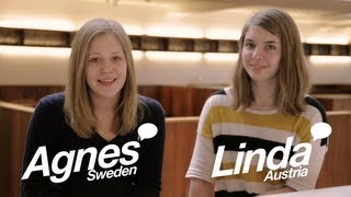 Agnes from Sweden amp Linda from Austria 17 years old [upl. by Geller]