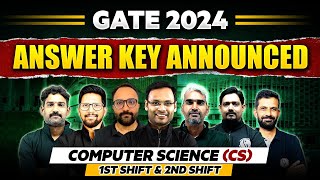 GATE 2024 Answer Key CS 1st amp 2nd Shift  How to Use Rank Predictor  Detailed Paper Discussion [upl. by Gemina875]