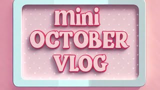 Mini October vlog 😙  Uni diaries ❤️  Unilus student 😙🔥 [upl. by Ylime492]