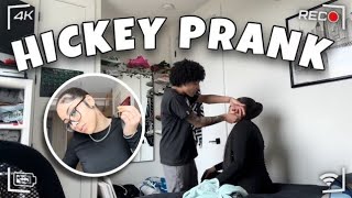 HICKEY PRANK ON MY GF I WAS TROLLING [upl. by Salisbarry]