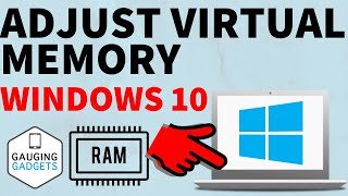 How to Change Virtual Memory in Windows 10  Increase Windows 10 Virtual Memory [upl. by Bitthia884]