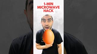 1Min Microwave Egg hack [upl. by Kcam844]