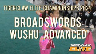 TCEC 2024 Broadswords Wushu Advanced [upl. by Chace776]