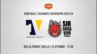 Diretta Social  Itas Trentino  Sir Susa Vim Perugia  311023 [upl. by Ikcim]