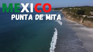 Punta De Mita Mexico 🇲🇽 Aerial View in 4K [upl. by Larianna]