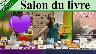 Vlog 📽️ Salon du livre à Pusignan 16 et 17 sept 2023 [upl. by Eachern]