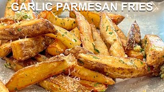 Buttery Garlic Parmesan Fries  Pour Choices Kitchen [upl. by Lyndsay]