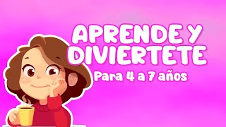 ¡Aprende junto a tu hijo Preguntas para niños de 4 a 7 años  Videos educativos para niños [upl. by Danete663]