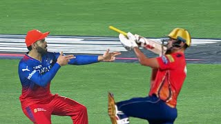 Virat Kohli gave Gun Celebration send off to Rilee Rossouw during RCB vs PBKS IPL 2024 [upl. by Zapot]