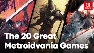 The 20 Best Metroidvania Games on Nintendo Switch [upl. by Swane594]