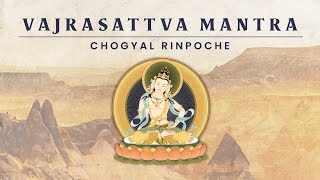 Vajrasttava  Mantra by Chogyal Rinpoche mantra vajrasattva healing [upl. by Pirali]