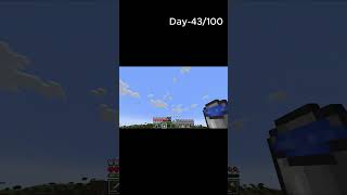 Finally ghar banana start kar diya I Day43100 minecraft gaming gamelog youtube shorts [upl. by Lebama389]