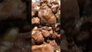 Satisfying delicious chicken liver adobo samurai sauce food homecook japanesecuisine [upl. by Ailem231]