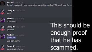 Cadey Exposed Scammer Racist Homophobic and Sexually Harassing Others [upl. by Tanberg775]