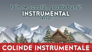 Ian te scoală gazdă bună ❄️ INSTRUMENTAL karaoke [upl. by Leryt457]