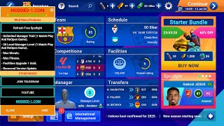 SM 25 mod apk v130 unlimited money  premium  facility  stadium [upl. by Amias424]