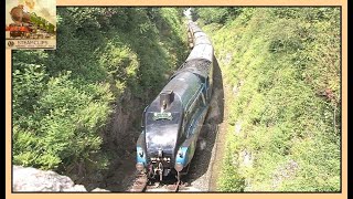 Dramatic Rescue of The Torbay Express 4464 60019 Bittern 19th Aug 2012 [upl. by Mogerly]